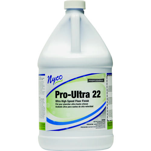 NYCO PRODUCTS COMPANY NL175-G4 Floor Finish, 128 oz, Liquid, Acrylic Polymer, White