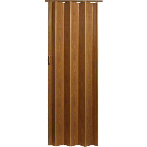 Encore Folding Door Expansion Kit, 24 to 36 in W, 80 in H, 4 -Panel, Vinyl Door, Oak