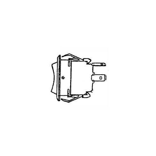 Bilge Pump Switch, 2-Way, For: Pump That Draws 10 A or Less