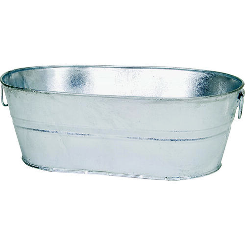 Behrens 00V Wash Tub, 5.5 gal Capacity, Steel