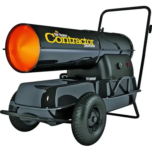 Mr. Heater F210140 F270320 Forced Air Heater, 8.5 gal Fuel Tank, Kerosene, 140,000 Btu, 3125 sq-ft Heating Area