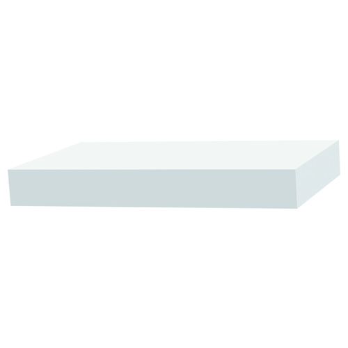 ROYAL 5103181XCP2 Trim Plank Moulding, 12 ft L, 1 in W, Cellular PVC