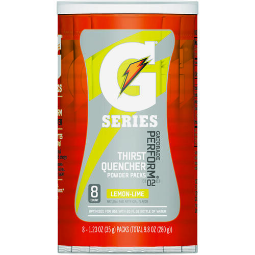 13163 Thirst Quencher Instant Powder Sports Drink Mix, Powder, Lemon-Lime Flavor, 1.34 oz Pack - pack of 64