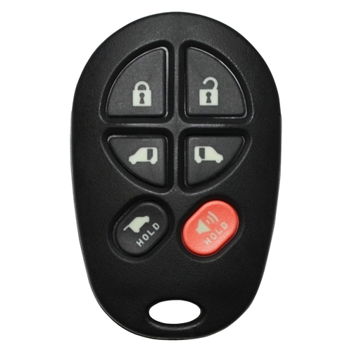 Hy-Ko 19TOY805S Fob Shell, 6-Button