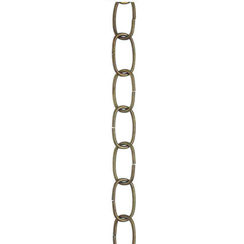 Westinghouse 7007100-XCP6 Fixture Chain, 3 ft L, Metal, Antique Brass - pack of 6