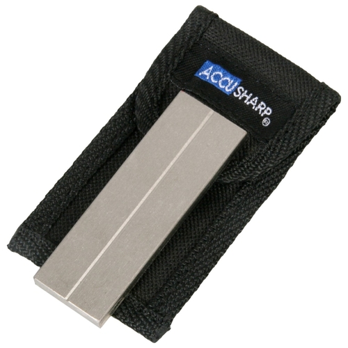 AccuSharp 027E 027 Pocket Sharpening Stone, 320/800 Grit, Coarse, Fine