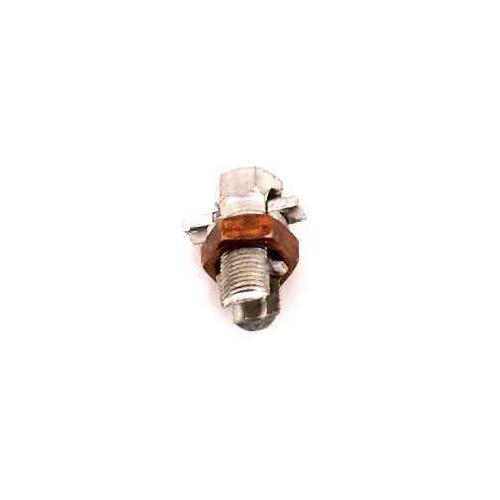 Split Bolt Connector, #6 to 1/0 Wire, Silicone Bronze Alloy, Tin-Coated