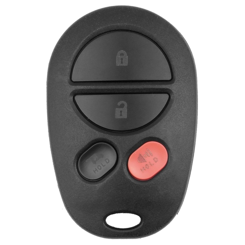 Fob Shell, 4-Button