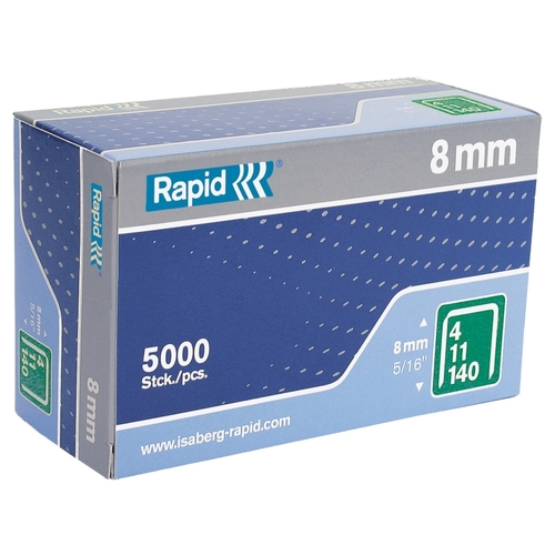 Rapid 23520300/A11516 Staple, 5/16 in L Leg - pack of 5000