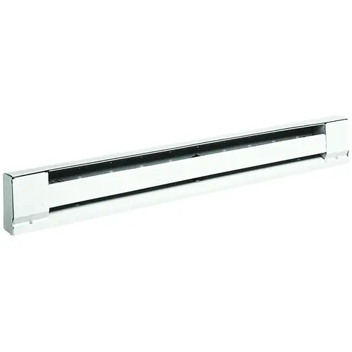 2900S Series Baseboard Heater, 6.3/4.7 A, 208/240 V, 1500/1125 W, 5100/3825 Btu/hr BTU, Ivory