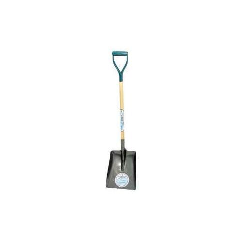 Snow Shovel, 11 in W Blade, 11-1/2 in L Blade, Steel Blade, Wood Handle, 46-1/2 in OAL