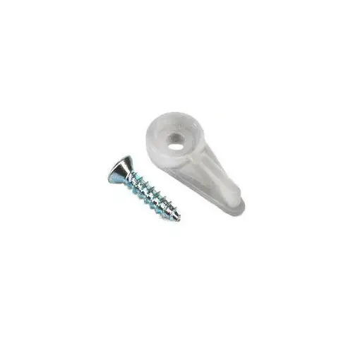 US Hardware WP-9877H Screen Clip, 3/8 in, Nylon White