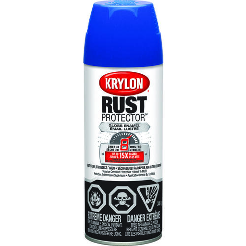 Rust Protector 469014 Rust Preventive Enamel Spray Paint, 340 g, Gloss, 25 sq-ft Coverage, 0.79 Specific Gravity