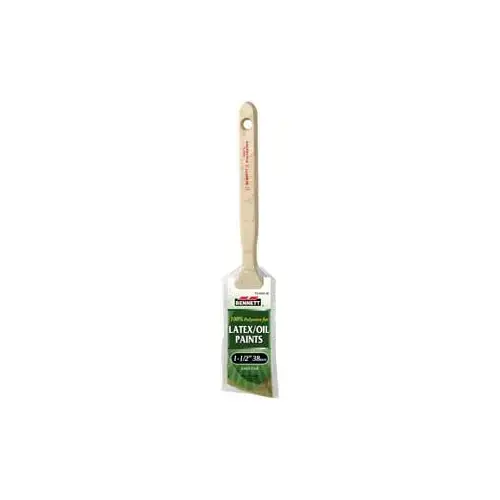 Paint Brush, 1-1/2 in W, Polyester Bristle