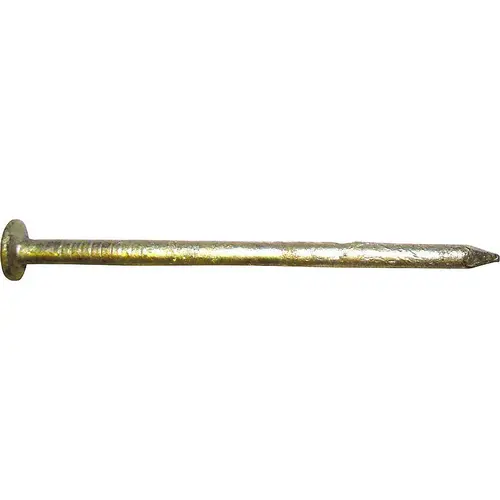 Maze HD8530 STORMGUARD HD8 Series Cement Siding Nail, Hand Drive, 8d, 2-1/2 in L, Steel, Galvanized, Plain Shank, 5 lb