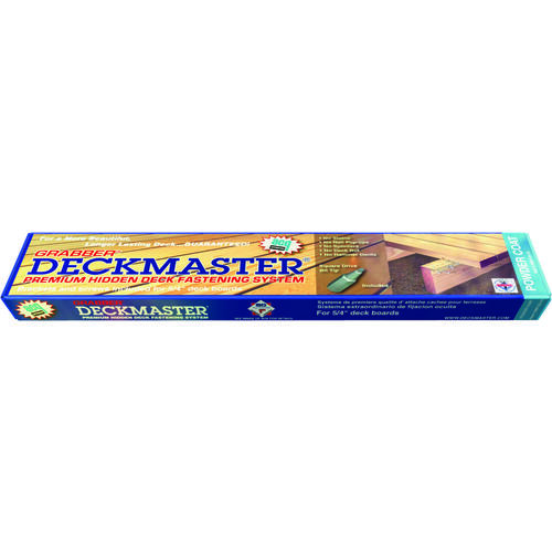 Grabber Construction DMP125-10 Deckmaster Series Hidden Bracket, Powder-Coated - pack of 10