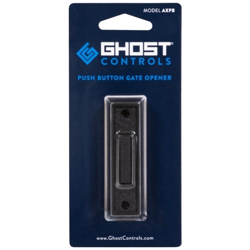 Ghost Controls AXPB Push Button, Non-Illuminated, Plastic, Black