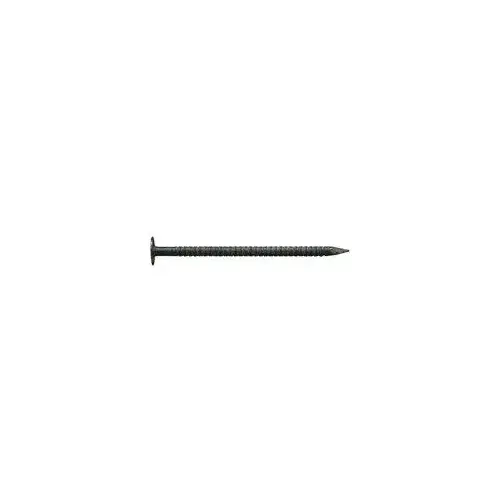 Drywall Nail, 1-3/8 in L, Vinyl-Coated, Flat Head, Round Shank, 1 lb