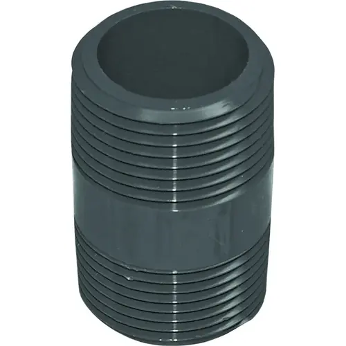 Lasco P-34-2 207020BC Pipe Nipple, 3/4 in, IPS, PVC, SCH 80 Schedule, 2 in L