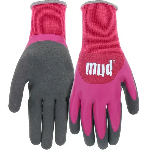 mud MD32001W-WXS GLOVE LATEX DIP MAGENTA XS/SM Pair