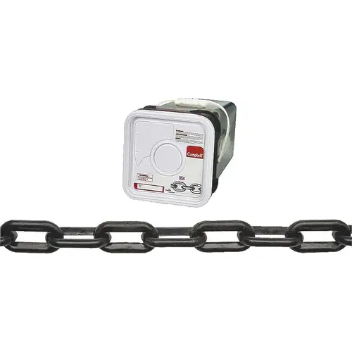 Campbell 099-0856 Decorator Chain, #8, 138 ft L, Plastic Black