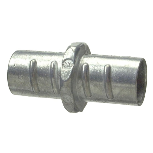 Conduit Coupling, 3/4 in Screw, 1.12 in OD, Zinc-Plated - pack of 25