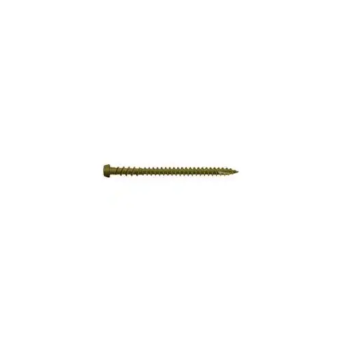 Camo 0349159 Deck Screw, #10 Thread, 2-1/2 in L, Star Drive, Type 99 Double-Slash Point, Carbon Steel, ProTech-Coated