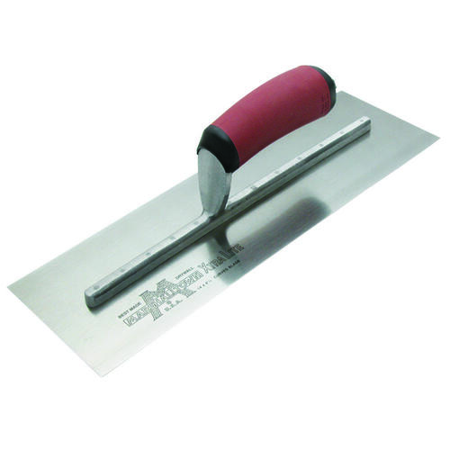 Drywall Trowel, 4-1/2 in W Blade, 14 in L Blade, HCS Blade