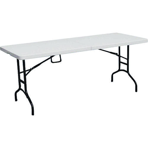 Simple Spaces TBL072 FoldinHalf Table, 6 ft OAW, 291/2 in OAD, 29