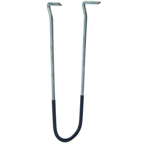 Pipe Hook, 1/2 in Opening, Steel Galvanized - pack of 5