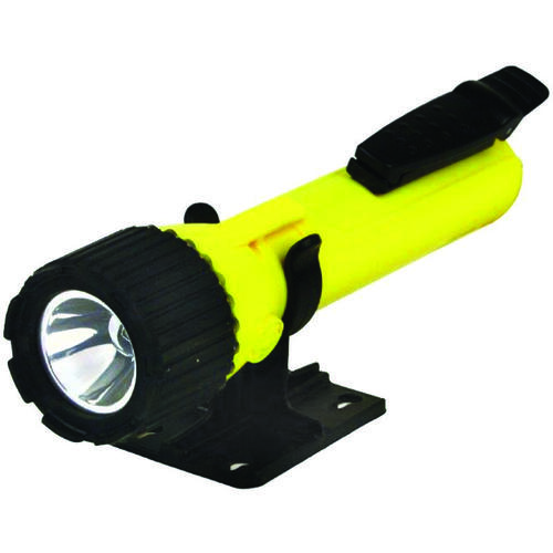 Dorcy 41-0092 Flashlight, 3C Battery, Alkaline Battery, LED Lamp, 124 Lumens, 140 m High, 93 m Low Beam Distance, Yellow