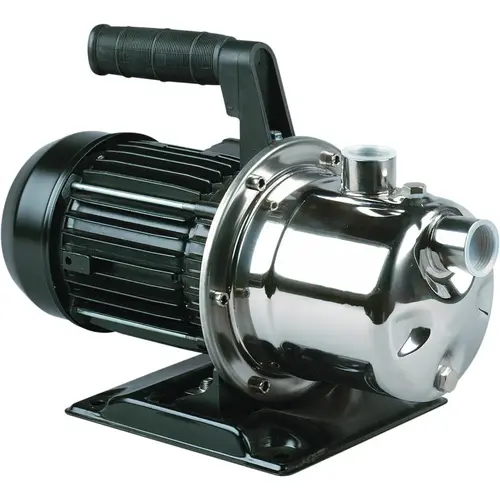 SIMER 2825SS-01 2825SS Utility Pump, 1-Phase, 9.8 A, 115 V, 1 hp, 1 in Outlet, 10 gpm, Stainless Steel