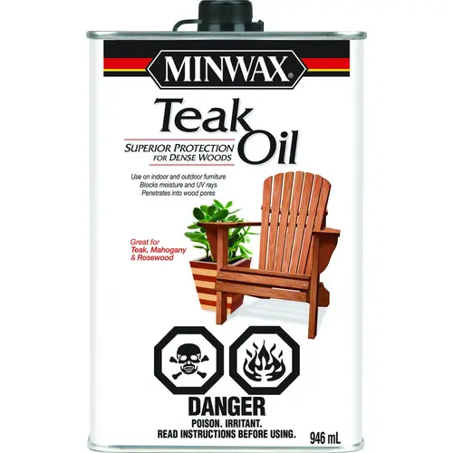 Teak Oil Finish, Liquid, 946 mL