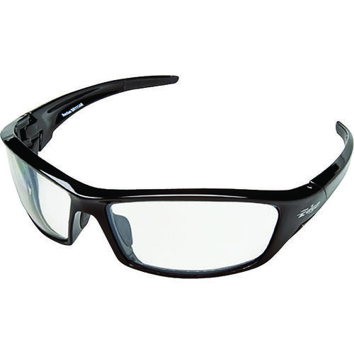 EDGE SR111AR Non-Polarized Safety Glasses, Unisex, Polycarbonate Lens, Full Frame, Nylon Frame, Black Frame