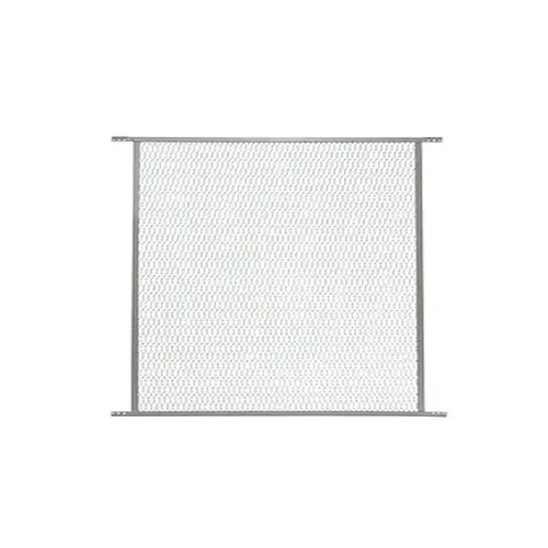 CRL APG40 Gray 48" Aluminum Sliding Screen Door Grille