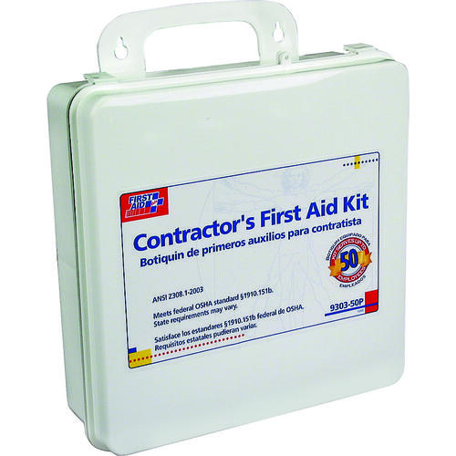 First Aid Kit, 237-Piece, Plastic