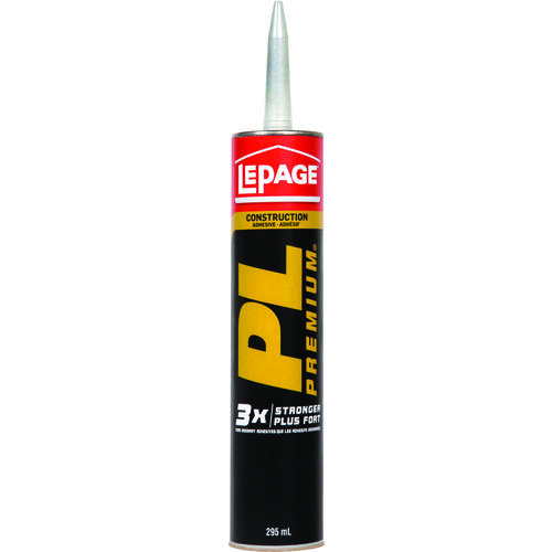 LePage 1403221 PL Premium Construction Adhesive, Tan, 295 mL Cartridge