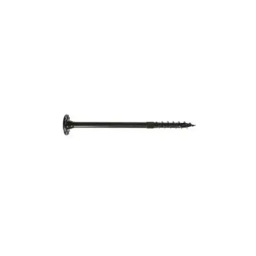 Strong-Drive SDW Series Screw, 4-5/8 in L, Flat, Truss Head, 6-Lobe Drive, Carbon Steel Electro-Coated - pack of 50