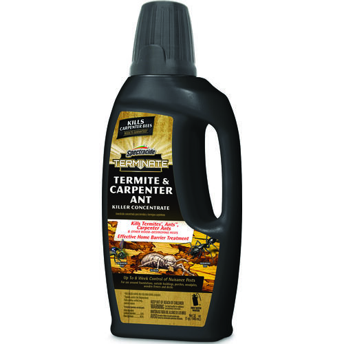 SPECTRACIDE HG-96410 Triazicide Termite and Carpenter Ant Killer, Liquid, 32 oz