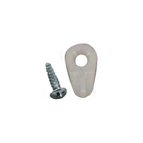 US Hardware WP-8830H Screen Clip, 1/2 in, Nylon