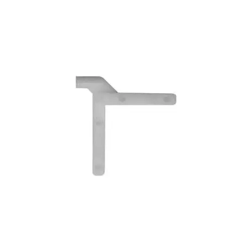 Make-2-Fit PL 15150 Non-Handed Tilt Key, Nylon/Plastic, White, For: Triple Track System - pack of 20