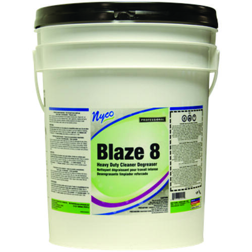 Cleaner and Degreaser, 5 gal, Liquid, Sassafras, Violet