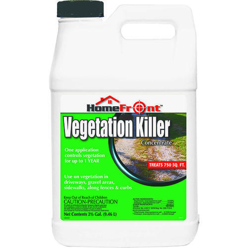 Vegetation Killer, Liquid, Amber/Light Brown, 2.5 gal