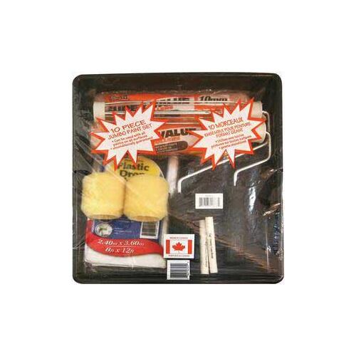 Paint and Pitch Set, Semi-Smooth, Smooth Surface, 10-Piece