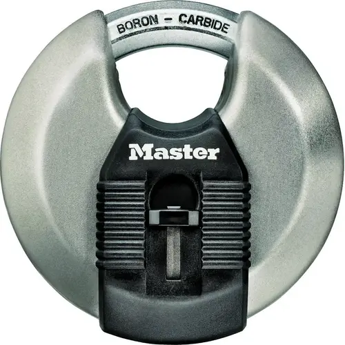 Magnum Series Padlock, Keyed Different Key, Shrouded Shackle, 7/16 in Dia Shackle, 3-1/8 in W Body - pack of 6