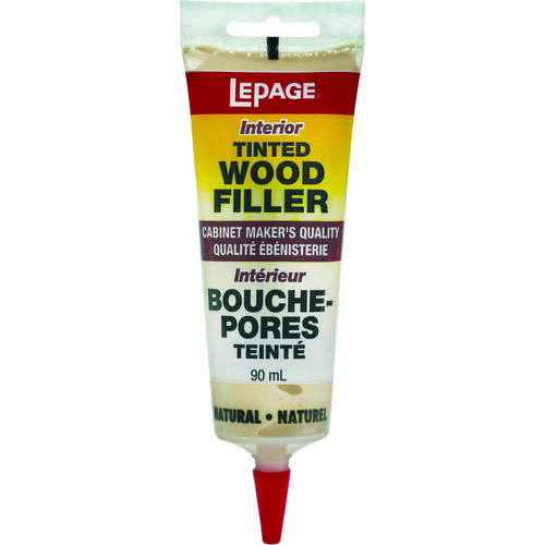 Wood Filler, Paste, Natural, 90 mL Tube