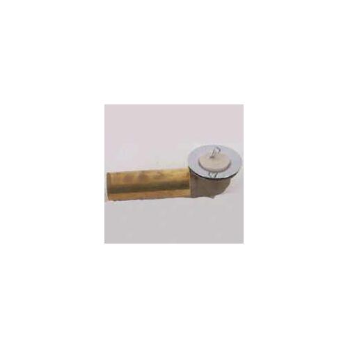 Bath Drain Waste Shoe, Brass, For: #609 and #615 Triple Lever Garden Tub