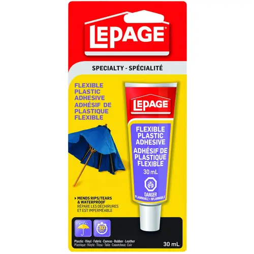 Plastic Adhesive, Cream, 30 mL Carded Tube