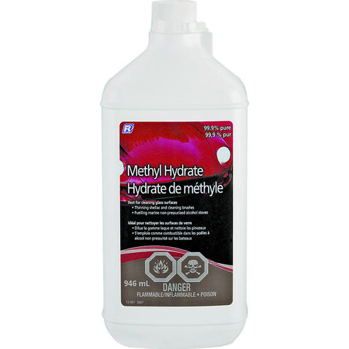 13-391 Methyl Hydrate Thinner, Liquid, Pungent, Clear - pack of 6