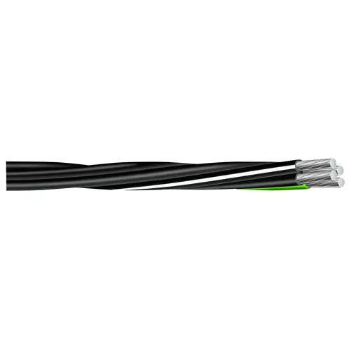 Compact Stranded 8000 Service Entrance Cable, 4 -Conductor, Aluminum Conductor, 600 V